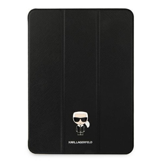 Karl Lagerfeld Saffiano Ikonic Karl Case for iPad 11" Pro 2021 - Black Karl Lagerfeld Saffiano Ikonic Karl Case for iPad 11" Pro 2021 - Black