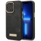 Guess GUHMP14LSAPSTK iPhone 14 Pro 6.1" black/black hardcase Peony Logo Plate MagSafe Guess GUHMP14LSAPSTK iPhone 14 Pro 6.1" black/black hardcase Peony Logo Plate MagSafe