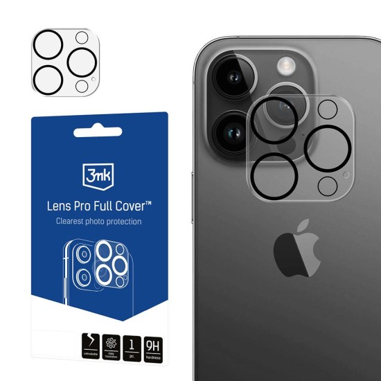 Apple iPhone 12 Pro - 3mk Lens Pro Full Cover Apple iPhone 12 Pro - 3mk Lens Pro Full Cover