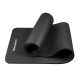 Wozinsky exercise mat 181 x 63 x 0.9 cm thick gymnastic yoga mat black Wozinsky exercise mat 181 x 63 x 0.9 cm thick gymnastic yoga mat black