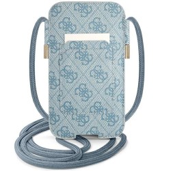 Guess Handbag GUPHL4GMGBL 6.7" blue/blue hardcase 4G Big Metal Logo Guess Handbag GUPHL4GMGBL 6.7" blue/blue hardcase 4G Big Metal Logo