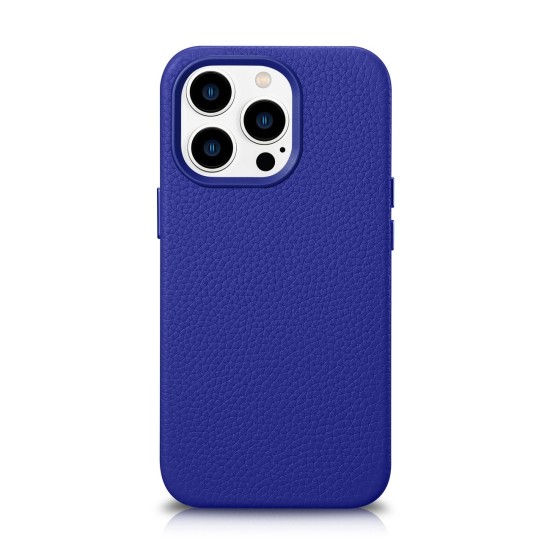 iCarer Litchi Premium Leather Case iPhone 14 Pro Max Magnetic Leather Case with MagSafe Dark Blue (WMI14220712-DB) iCarer Litchi Premium Leather Case iPhone 14 Pro Max Magnetic Leather Case with MagSafe Dark Blue (WMI14220712-DB)