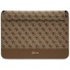 Guess 4G Stripe Metal Logo case for a 14" laptop - brown Guess 4G Stripe Metal Logo case for a 14" laptop - brown