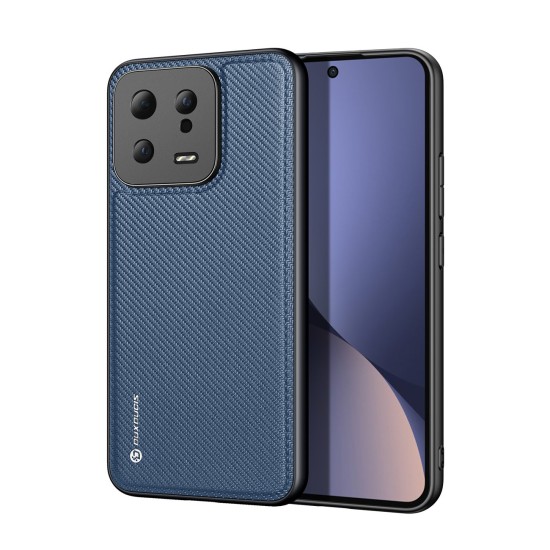 Dux Ducis Fino case for Xiaomi 13 cover with silicone frame blue Dux Ducis Fino case for Xiaomi 13 cover with silicone frame blue