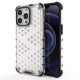Honeycomb Case armor cover with TPU Bumper for iPhone 13 Pro transparent Honeycomb Case armor cover with TPU Bumper for iPhone 13 Pro transparent