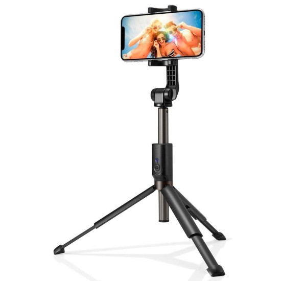 Selfie stick Spigen S540W Bluetooth with tripod - black Selfie stick Spigen S540W Bluetooth with tripod - black