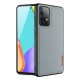 Dux Ducis Fino case covered with nylon material for Samsung Galaxy A72 4G gray Dux Ducis Fino case covered with nylon material for Samsung Galaxy A72 4G gray