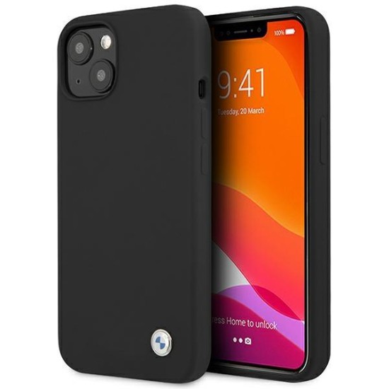 BMW Silicone Signature Case for iPhone 13 mini - Black BMW Silicone Signature Case for iPhone 13 mini - Black