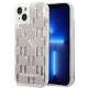 Karl Lagerfeld KLHCP14MLMNMS iPhone 14 Plus 6.7 "hardcase silver / silver Liquid Glitter Monogram Karl Lagerfeld KLHCP14MLMNMS iPhone 14 Plus 6.7 "hardcase silver / silver Liquid Glitter Monogram