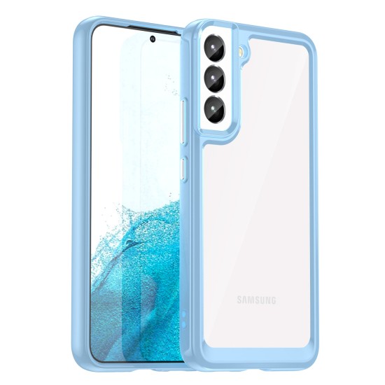 Outer Space Case for Samsung Galaxy S23+ cover with a flexible frame blue Outer Space Case for Samsung Galaxy S23+ cover with a flexible frame blue