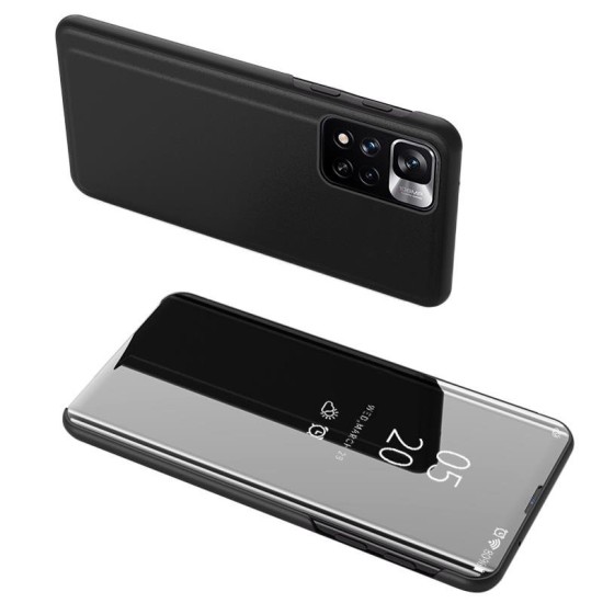 Clear View Case cover for Realme C33 flip cover black Clear View Case cover for Realme C33 flip cover black