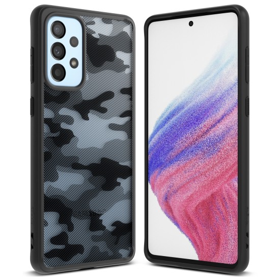 Ringke Fusion Matte tpu case with frame for Samsung Galaxy A73 black Ringke Fusion Matte tpu case with frame for Samsung Galaxy A73 black