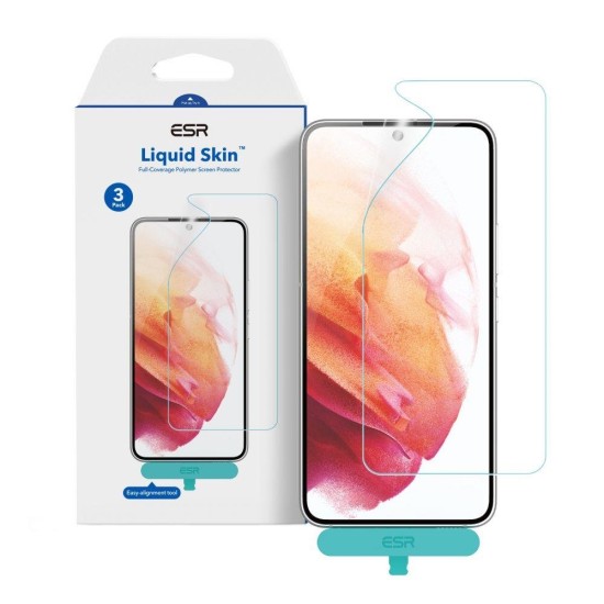 POLYMER COATING ESR LIQUID SKIN 3-PACK GALAXY S22 + PLUS POLYMER COATING ESR LIQUID SKIN 3-PACK GALAXY S22 + PLUS
