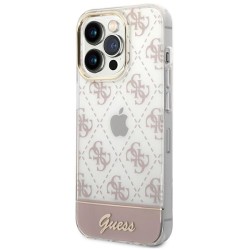 Guess GUHCP14LHG4MHP iPhone 14 Pro 6.1 "pink / pink hardcase 4G Pattern Script Guess GUHCP14LHG4MHP iPhone 14 Pro 6.1 "pink / pink hardcase 4G Pattern Script