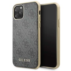 Guess GUHCN58G4GG iPhone 11 Pro szary/grey hard case 4G Collection