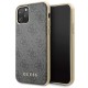 Guess GUHCN58G4GG iPhone 11 Pro szary/grey hard case 4G Collection