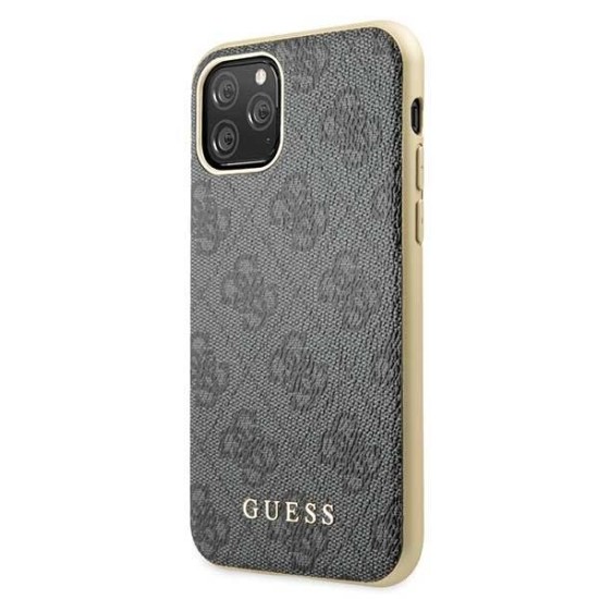 Guess GUHCN58G4GG iPhone 11 Pro szary/grey hard case 4G Collection