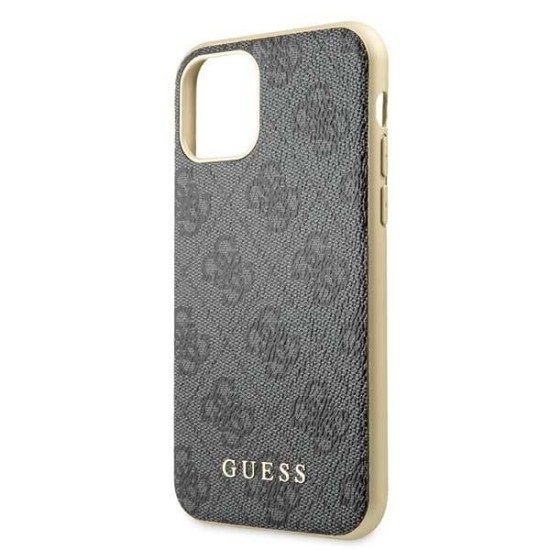Guess GUHCN58G4GG iPhone 11 Pro szary/grey hard case 4G Collection
