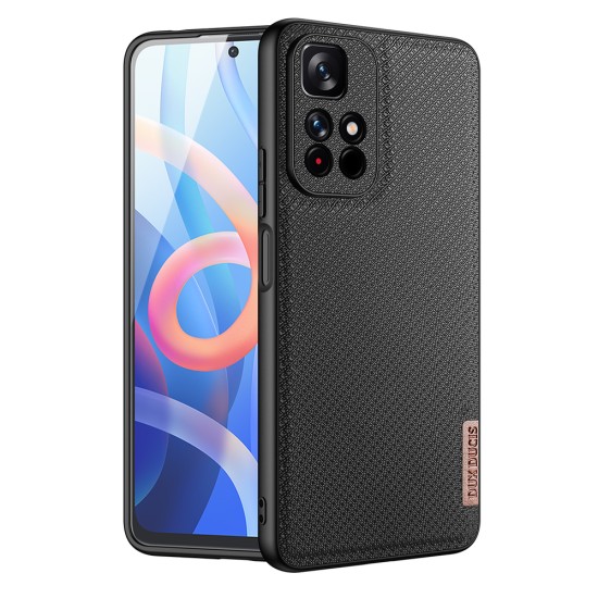 Dux Ducis Fino case cover covered with nylon material Poco M4 Pro 5G black Dux Ducis Fino case cover covered with nylon material Poco M4 Pro 5G black