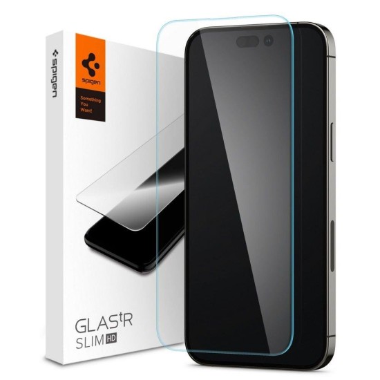 Spigen Glas.tR Slim Tempered Glass for iPhone 14 Pro Spigen Glas.tR Slim Tempered Glass for iPhone 14 Pro