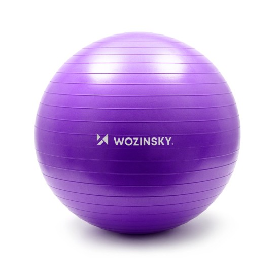 Wozinsky gym ball exercise ball 65 cm fitness purple 64271 Wozinsky gym ball exercise ball 65 cm fitness purple 64271