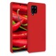 Silicone Case Soft Flexible Rubber Cover for Samsung Galaxy A42 5G red Silicone Case Soft Flexible Rubber Cover for Samsung Galaxy A42 5G red