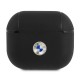 BMW Genuine Leather Silver Logo Case for AirPods 3 - Black BMW Genuine Leather Silver Logo Case for AirPods 3 - Black