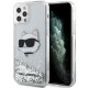 Karl Lagerfeld KLHCP12MLNHCCS iPhone 12/ 12 Pro 6.1" silver/silver hardcase Glitter Choupette Head Karl Lagerfeld KLHCP12MLNHCCS iPhone 12/ 12 Pro 6.1" silver/silver hardcase Glitter Choupette Head