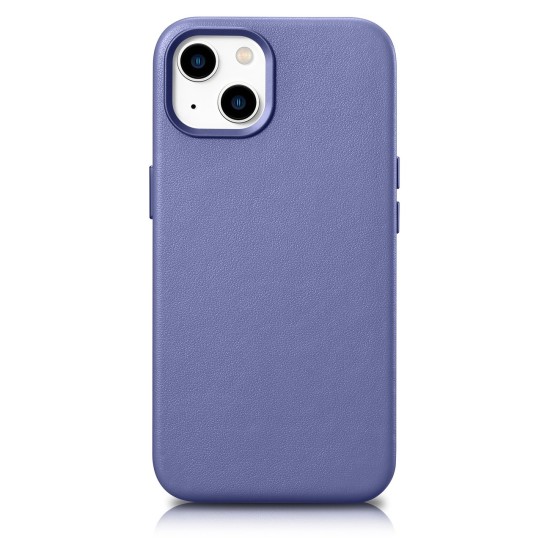 iCarer Case Leather Case Cover for iPhone 14 Light Purple (WMI14220705-LP) (MagSafe Compatible) iCarer Case Leather Case Cover for iPhone 14 Light Purple (WMI14220705-LP) (MagSafe Compatible)