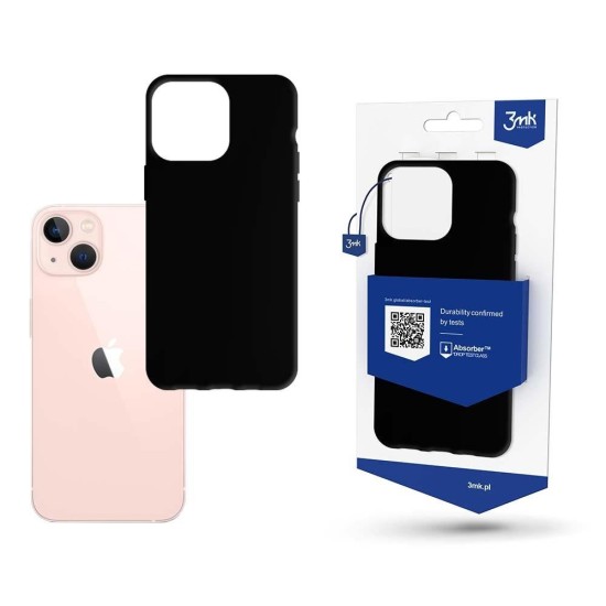 Case for iPhone 14 from the 3mk series Matt Case - black Case for iPhone 14 from the 3mk series Matt Case - black