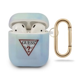 Guess GUACA2TPUMCGC02 AirPods cover blue/blue Tie &amp;amp; Dye Collection