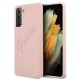 Guess GUHCS21MLSVSPI S21+ G996 pink/pink hardcase Script Vintage Guess GUHCS21MLSVSPI S21+ G996 pink/pink hardcase Script Vintage