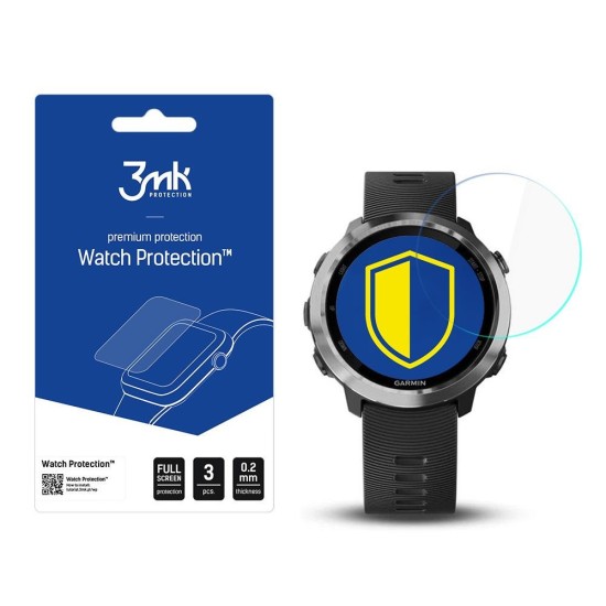 Garmin Forerunner 645 - 3mk Watch Protection™ v. FlexibleGlass Lite Garmin Forerunner 645 - 3mk Watch Protection™ v. FlexibleGlass Lite