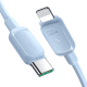 Joyroom Multi-Color Series A14 USB-C / Lightning 20W Cable 1.2 m - Blue Joyroom Multi-Color Series A14 USB-C / Lightning 20W Cable 1.2 m - Blue