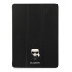 Karl Lagerfeld Saffiano Ikonic Karl Case for iPad 12.9" Pro 2021 - Black Karl Lagerfeld Saffiano Ikonic Karl Case for iPad 12.9" Pro 2021 - Black
