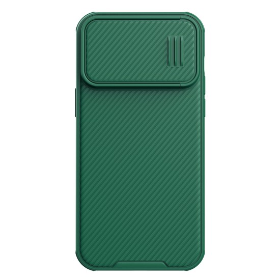 Nillkin CamShield S Case iPhone 14 Pro Max Armored Cover Camera Protector Green Nillkin CamShield S Case iPhone 14 Pro Max Armored Cover Camera Protector Green