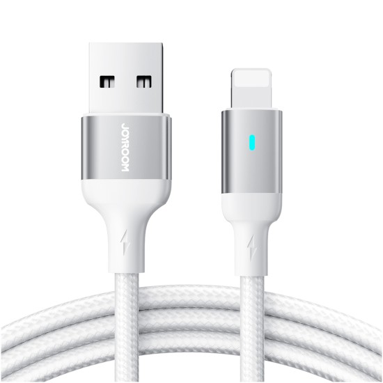 Joyroom Extraordinary Series A10 USB-A / Lightning 2.4A cable 1.2 m - white Joyroom Extraordinary Series A10 USB-A / Lightning 2.4A cable 1.2 m - white