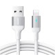 Joyroom Extraordinary Series A10 USB-A / Lightning 2.4A cable 1.2 m - white Joyroom Extraordinary Series A10 USB-A / Lightning 2.4A cable 1.2 m - white