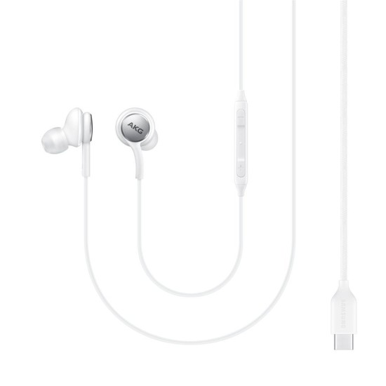 Samsung AKG Wired In-Ear Headphones USB-C White (EO-IC100BWEGEU) Samsung AKG Wired In-Ear Headphones USB-C White (EO-IC100BWEGEU)