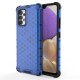 Honeycomb case armored cover with a gel frame for Samsung Galaxy A03s (166.5) blue Honeycomb case armored cover with a gel frame for Samsung Galaxy A03s (166.5) blue