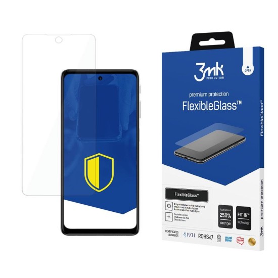 3mk FlexibleGlass™ Hybrid Glass for Motorola Moto G51 5G 3mk FlexibleGlass™ Hybrid Glass for Motorola Moto G51 5G
