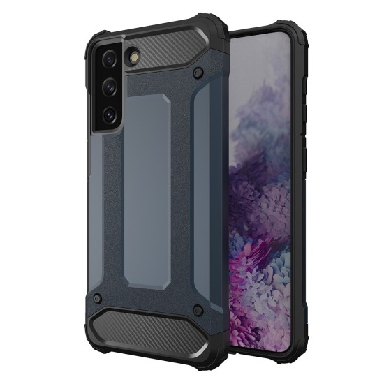 Hybrid Armor case for Samsung Galaxy S23 armored hybrid cover blue Hybrid Armor case for Samsung Galaxy S23 armored hybrid cover blue