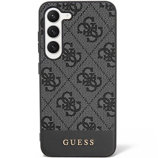 Guess GUHCS23SG4GLGR S23 S911 black/black hardcase 4G Stripe Collection Guess GUHCS23SG4GLGR S23 S911 black/black hardcase 4G Stripe Collection