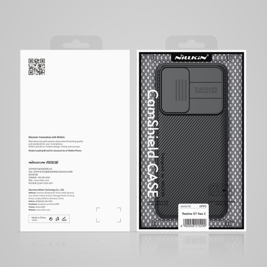 Nillkin CamShield Case case cover camera cover for Realme GT Neo2 camera black Nillkin CamShield Case case cover camera cover for Realme GT Neo2 camera black