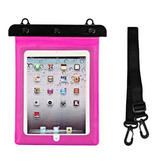 Waterproof PVC tablet case - pink Waterproof PVC tablet case - pink
