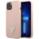 Guess GUHCP14MPSATLP iPhone 14 Plus 6,7 "pink / pink hardcase SaffianoTriangle Logo Guess GUHCP14MPSATLP iPhone 14 Plus 6,7 "pink / pink hardcase SaffianoTriangle Logo