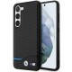 BMW Leather Carbon case for Samsung Galaxy S23+ - black BMW Leather Carbon case for Samsung Galaxy S23+ - black