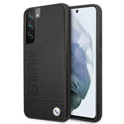 BMW Signature Logo Imprint Case for Samsung Galaxy S22+ - Black