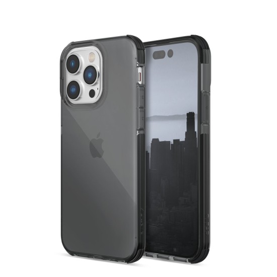 Raptic X-Doria Clear Case iPhone 14 Pro armored cover gray Raptic X-Doria Clear Case iPhone 14 Pro armored cover gray