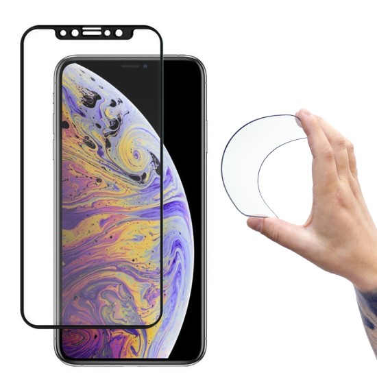 Wozinsky Full Cover Flexi Nano foil glass tempered glass with frame iPhone 14 Max / 13 Pro Max transparent Wozinsky Full Cover Flexi Nano foil glass tempered glass with frame iPhone 14 Max / 13 Pro Max transparent